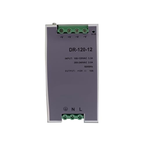 hutschienen-netzteil DR-120-24V5A 12V10A 48V2.5A Schienentyp Schaltergeregelte Stromversorgung(DR-120-24V 5A) von AIRUIXI