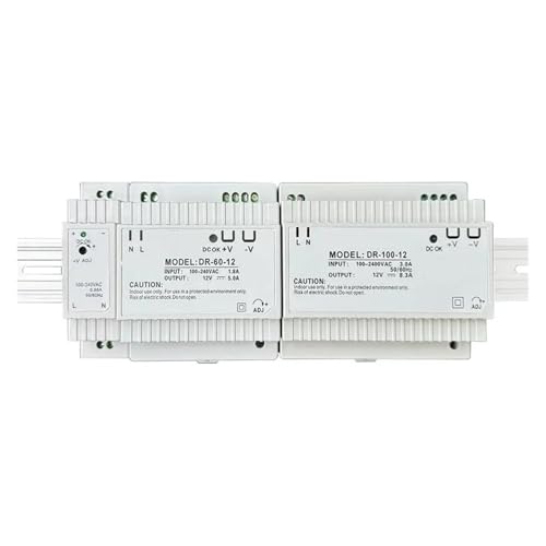 hutschienen-netzteil DR-Serie 15W 60W 100W Schaltnetzteil 5V12V15V24V(DR-60-15V 4A) von AIRUIXI