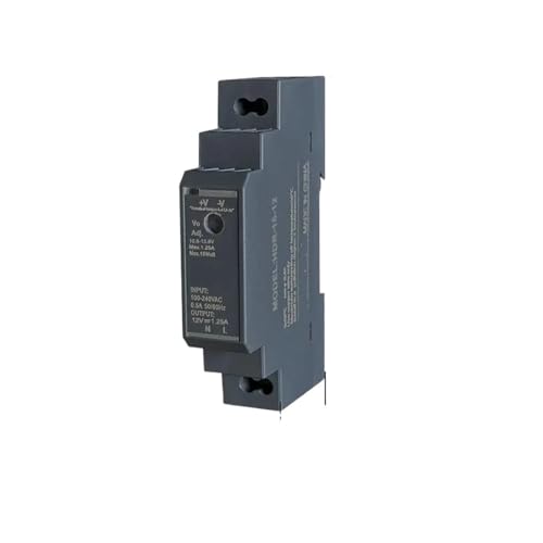 hutschienen-netzteil HDR 15W Ultradünnes Schaltnetzteil 5V 12V 15V 24V Transformator for die Hutschienenmontage(HDR-15-12V 1.25A) von AIRUIXI