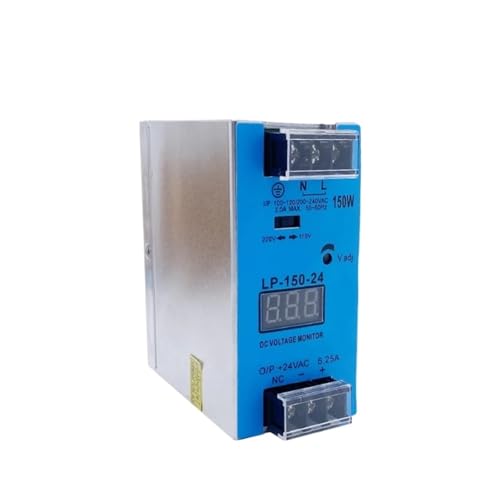 hutschienen-netzteil LP-150 12V 24V Digitalschalter Netzteil AC-DC 150W Spannung Din-Schienenmontage DC-Schalt(LP-150-12) von AIRUIXI