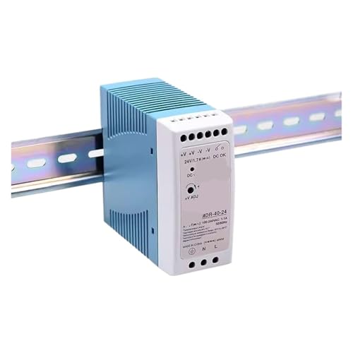 hutschienen-netzteil MDR-40-Serie DC 5 V 12 V 15 V 24 V 48 V Industrielles DIN-Schienen-Netzteil mit Einzelausgang(MDR-40-12V) von AIRUIXI