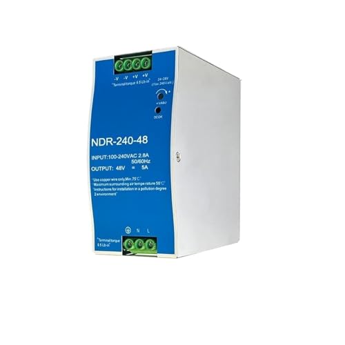 hutschienen-netzteil NDR 240W 24V 48V 240VAC Schaltnetzteil(48V) von AIRUIXI