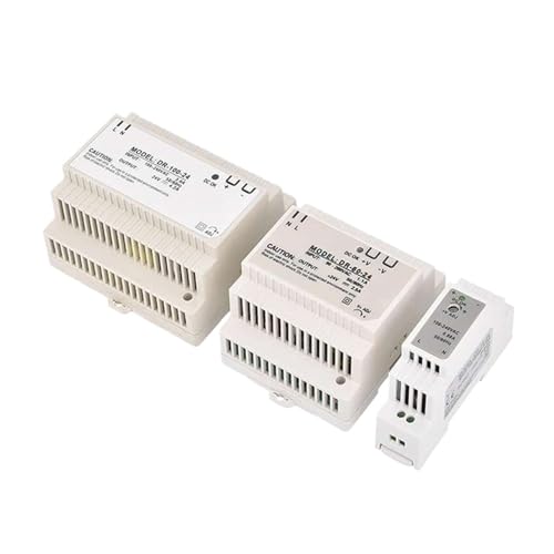 hutschienen-netzteil Schaltnetzteil der DR-Serie 15 W 30 W 45 W 50 W 60 W DIN-Schienenmontage 24 V 12 V Einzelausgang Industrielle Steuerung Schnalle AC zu DC(60W 24V) von AIRUIXI