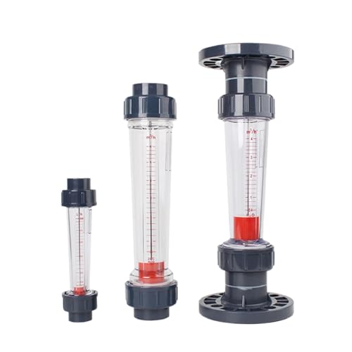 linearantrieb LZS-40 Kunststoffrohr-Rotameter zur Wasseraufbereitung Inline-Flüssigkeitsdurchflussmesser Pipeline-Flüssigkeitsdurchflussanzeige for Wasser(LZS-40 0.6-6m-h,Gluing Socket) von AIRUIXI
