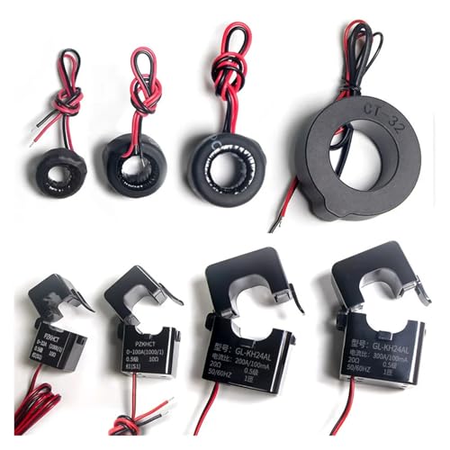 stromwandler Hochstabiler Split-Core-Stromwandler mit offener Spule CT AC 32A 63A 100A 500A Klemmsensor(32A split CT) von AIRUIXI