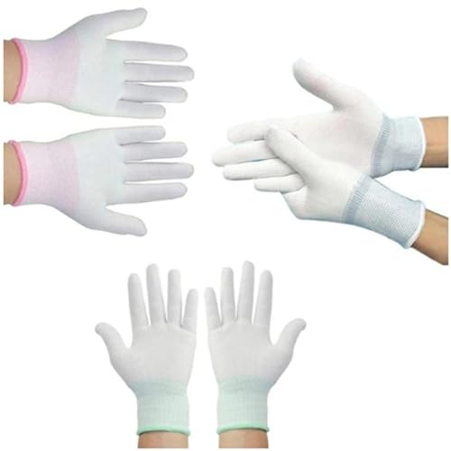 Antistatik-Eliminator, 5 paar Anti Statische ESD Elektronische Arbeits Handschuhe Pu Beschichtet Palm Beschichtet(A3) von AIRYSSFU