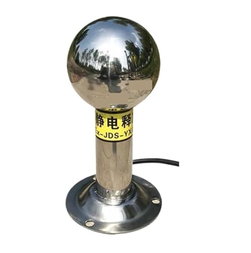 Antistatik-Eliminator, An der Wand montierter Ball-Touch-Statik-Eliminator zur Entladung statischer Elektrizität des menschlichen Körpers entfernt statische Elektrizität Antistatik-Eliminator, An der Wand montierter Ball-Touch-Statik-Eliminator zur Entladung statischer Elektrizität des menschlichen Körpers entfernt statische Elektrizität von AIRYSSFU