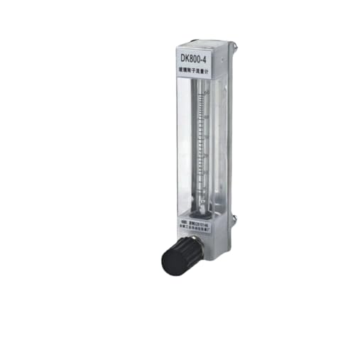 Durchflussmesser, DK800-4 Glas-Rotameter Durchflussmesser mit variabler Fläche Durchflussmesser for Luft, Sauerstoff und Stickstoffgas Industrieller Präzisions-Durchflussmesser for Labor(0.5-5L-H) von AIRYSSFU