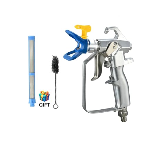 Farbspritzgeräte, 288420 2-Finger 3600Psi 24.8MP Airless-Farbspritzpistole X-Tip 517 mit Schutzfiltern for Hochdruck-Farbspritzpistole(TT2 517 Set) von AIRYSSFU