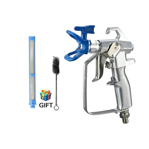 Farbspritzgeräte, 288420 2-Finger 3600Psi 24.8MP Airless-Farbspritzpistole X-Tip 517 mit Schutzfiltern for Hochdruck-Farbspritzpistole(X-Tip 517 Set) von AIRYSSFU