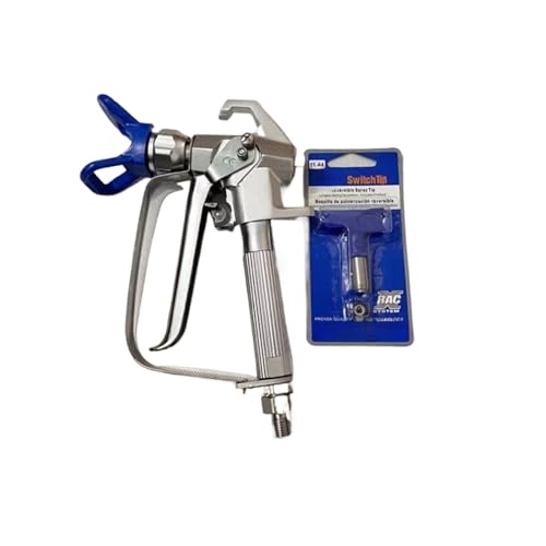Farbspritzgeräte, 3600PSI Hochdruck-Airless-Farbspritzpistole mit 517-Spitzendüsenschutz for Airless-Spritzgeräte(with Nozzle and Seat) von AIRYSSFU