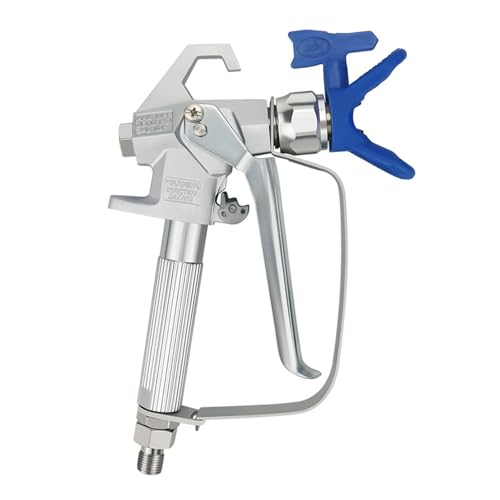 Farbspritzgeräte, 3600PSI Hochdruck-Airless-Farbspritzpistole mit 517-Spitzendüsenschutz for Airless-Spritzgeräte mit Pumpsprüher(with Nozzle and Seat) von AIRYSSFU