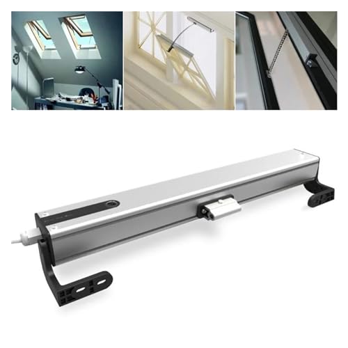Gate Opener Kit, 1pc Window Opener Electric AM56-L250N-400mm Stainless Steel Chain Type Electric Window Opener Sliding Door Motor Gate Opener Kit, 1pc Window Opener Electric AM56-L250N-400mm Stainless Steel Chain Type Electric Window Opener Sliding Door Motor von AIRYSSFU