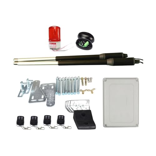 Gate Opener Kit, 200 KG Motor Motor System Automatische Tür AC220V/AC110V Swing Gate Driver Aktuator Perfekte Anzug Tore Öffner(4) von AIRYSSFU
