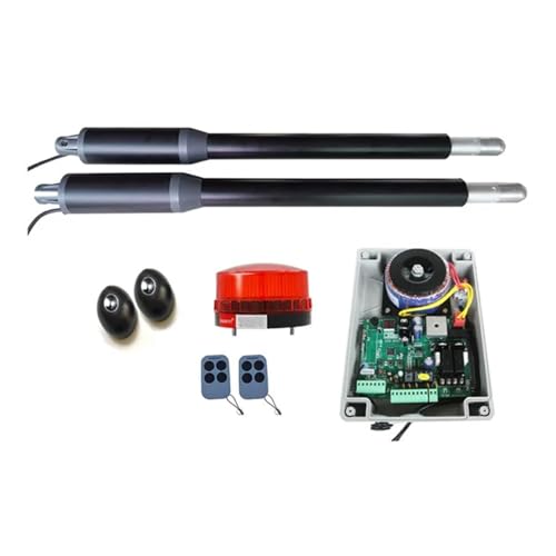 Gate Opener Kit, DC24V Motor Motorsystem Automatische Tür könnte for AC220V/AC110V Swing Gate Driver Actuator Suit Gates Opener verwendet werden(Kit 2) von AIRYSSFU