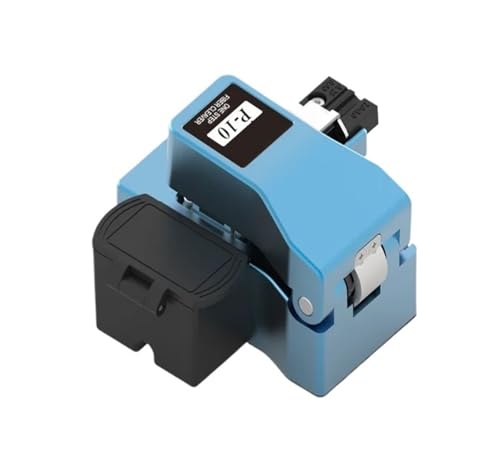 Glasfaser-Trenngerät, Faser-Cleaver, Glasfaser-Cleaver P-10 Qualitäts-Cleaver Hochpräziser optischer Ein-Schritt-Cleaver Glasfaser-Schneidegerät(Blue) von AIRYSSFU