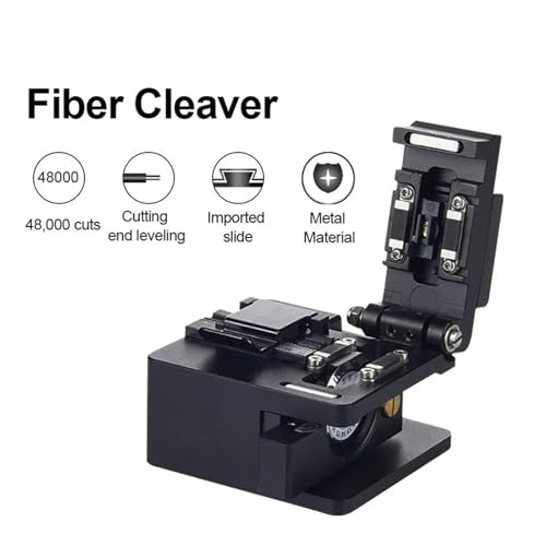 Glasfaser-Trenngerät, Faser-spalter Optische Kabel Schneiden Messer FTTH Einzigen Metall Fiber Optic Werkzeuge Cutter Hohe Präzision Spalter(8S) von AIRYSSFU