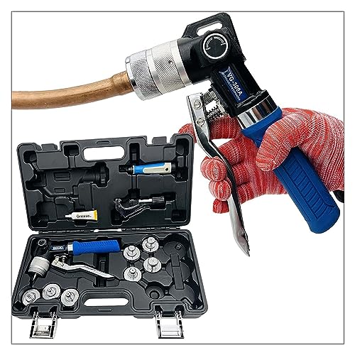 Hydraulische Crimpzange, HVAC-Hydraulik-Stauchwerkzeug-Set, Kupferrohr-Expander for Kupferrohre, die 10–28 mm oder 3/8 Zoll auf 1-1/8 Zoll erweitern.(10-28mm) von AIRYSSFU