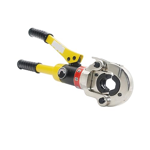 Hydraulische Crimpzange, Hydraulische PEX-Spannwerkzeuge for PEX-Rohrverschraubungen, PB-Rohr, Kupfer, AL mit U-, TH-, M- und V-Matrizen(Any 2 sets of dies) von AIRYSSFU