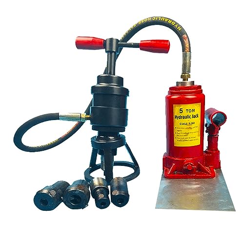 Hydraulische Crimpzange, Hydraulischer Ventilsitz-Abzieher, Auto-Reparatur-Werkzeu, Kfz-Universal-Handbuch, hydraulischer Ventilsitz-Ring-Abzieher, 20–50 mm von AIRYSSFU