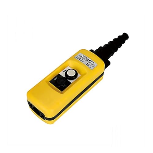 Kransteuerung, 2/4/6/8 motorbetriebener Kürbis-Hebeknopf-Steuerschalter mit doppelter Geschwindigkeit, Kranfahr-Fernbedienungsgriff, wasserdicht(Medium) von AIRYSSFU