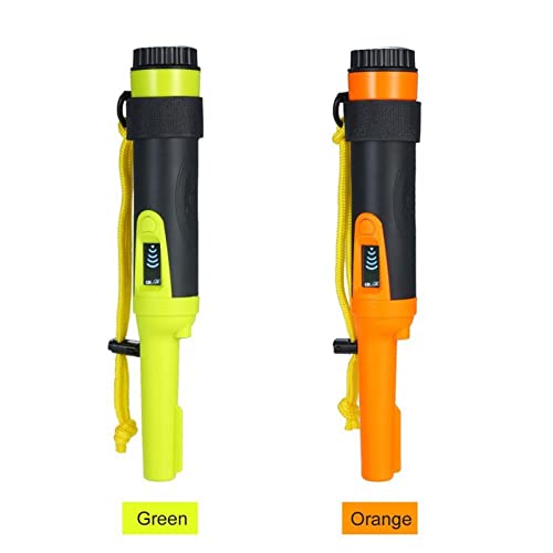 Metalldetektoren, Metalldetektor Handheld Präzision Metalldetektor Präzision Metalldetektor Vollwasserdichtem Handheld Detector Treasure Finder mit Ledertasche(Green) von AIRYSSFU