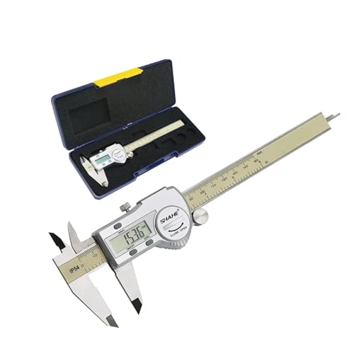 Mikrometer, Digitaler Messschieber, Messschieber 0-150 mm Messschieber Mikrometermessgerät IP54 Digitales Messschieber-Messwerkzeug 0,01 Digitaler Messschieber(0-150mm) von AIRYSSFU