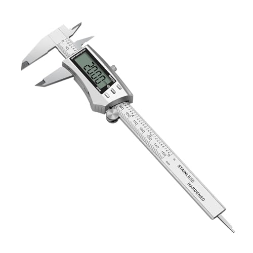 Mikrometer, Digitaler Messschieber IP 54 Wasserdicht 150 mm 6 Zoll 200 mm 300 mm Messschieber Metall-Messschieber Messung(100mm) von AIRYSSFU