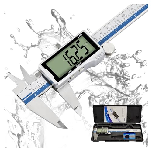 Mikrometer, Metal Vernier Caliper Digital Caliper Large Screen Waterproof 150 Mm Caliper Measurement Tool Mikrometer, Metal Vernier Caliper Digital Caliper Large Screen Waterproof 150 Mm Caliper Measurement Tool von AIRYSSFU