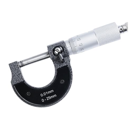 Mikrometer, Präzises Messgerät-Mikrometer 0–25 mm, 0,001 mm, außerhalb des metrischen Messschiebers, Mess-Mikrometer-Werkzeug, externes Mikrometer, mikrometrische Messgeräte(50-75mm) von AIRYSSFU