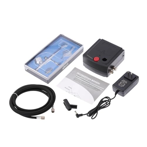 Nagelpistole, 100-240 V Farbspritzpistole Airbrush Luftkompressor Kit for Kunst Malerei Maniküre Handwerk Kuchen Spray Modell Air Pinsel Nagel Werkzeug Set Nagelpistole, 100-240 V Farbspritzpistole Airbrush Luftkompressor Kit for Kunst Malerei Maniküre Handwerk Kuchen Spray Modell Air Pinsel Nagel Werkzeug Set von AIRYSSFU