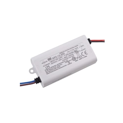 Netzteil für LED-Treiber, LED Konstantstrom Netzteil APC-12 12W 350/700mA Beleuchtung Low Cost Treiber(APC-12-350) von AIRYSSFU