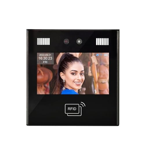 Stempeluhren für kleine Unternehmen, 4,3 Zoll AI Dynamic Face Attendance Access Control Recognition Terminal AI11 Card Swipe Password Face Recognition Attendance Door(Face+Password+Card Swipe) von AIRYSSFU