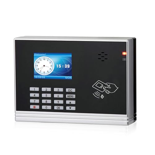 Stempeluhren für kleine Unternehmen, Software-Tastatur, 125 kHz, 13,56 MHz, Karten-/IP-Terminal-Zeiterfassungsrekorder for Türzugangskontroll-Anwesenheitssystem von AIRYSSFU