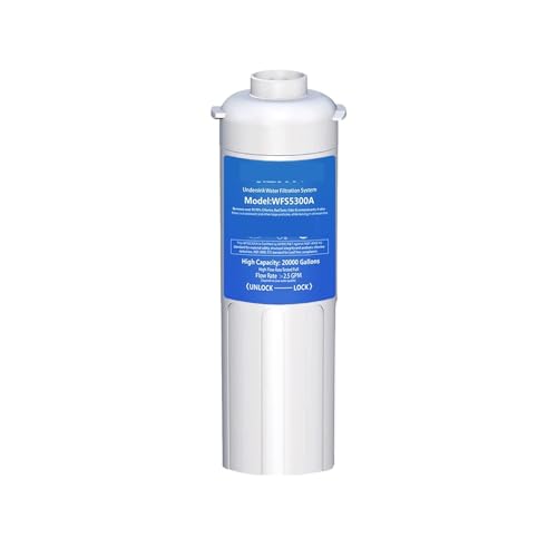 Wasserfilter, Ersatz-Wasserfilter for Trinkwasser unter der Spüle, direkt angeschlossenes Trinkwasserfiltersystem unter der Theke(1x Replace Filter) von AIRYSSFU