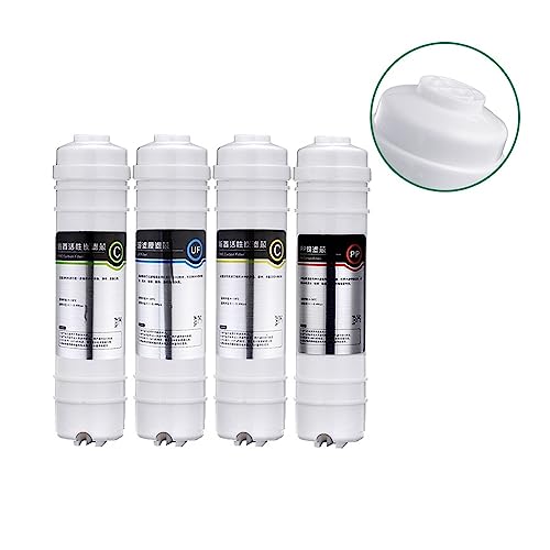 Wasserfilter, Home Kitchen 4-stufiger Wasserreinigerfilter, RO-Membran-Umkehrosmose-Trinkwasserfiltrationssystem Brunnenwasserfilter(Only Filter) von AIRYSSFU