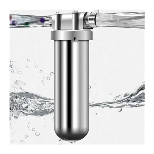 Wasserfilter, Vorfilter-Wasserreiniger aus Edelstahl for den Hausgebrauch mit Vorfilter-Wasserreiniger for das ganze Haus, 4-Tonnen-Filtration(4T -DN20-6 points) von AIRYSSFU