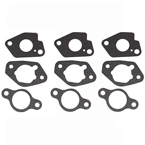 AISEN 3x Vergaser Dichtung Satz für GX240 8PS GX270 9PS Rasenmäher Dichtungssatz von AISEN