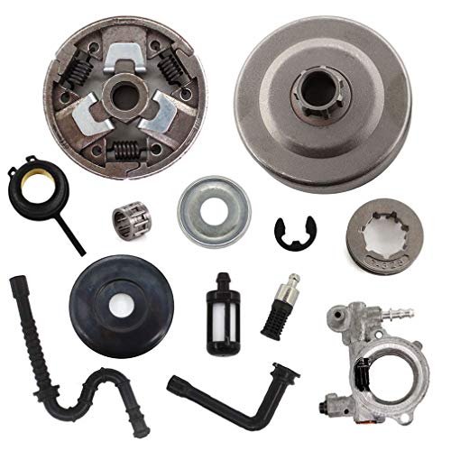AISEN Ritzel 325" 7Z Kettenrad Kupplung mit Nadellager Sprengring Scheibe Benzinfilter Benzinschlauch für Stihl MS240 MS260 MS260C MS260 Pro MS261 024 026 Kettensäge AISEN Ritzel 325" 7Z Kettenrad Kupplung mit Nadellager Sprengring Scheibe Benzinfilter Benzinschlauch für Stihl MS240 MS260 MS260C MS260 Pro MS261 024 026 Kettensäge von AISEN