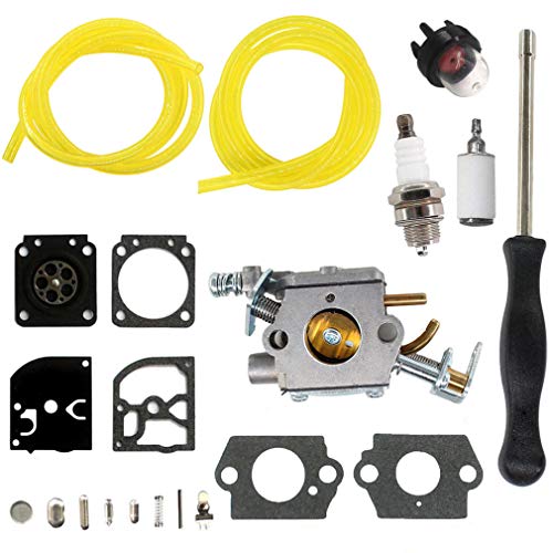 AISEN Vergaser mit Dichtung Benzinschlauch Schraubendreher für ZAMA C1M-H58 Ryobi Homelite 308070001 309360001 985597001 38cc 46cc Kettensäge AISEN Vergaser mit Dichtung Benzinschlauch Schraubendreher für ZAMA C1M-H58 Ryobi Homelite 308070001 309360001 985597001 38cc 46cc Kettensäge von AISEN
