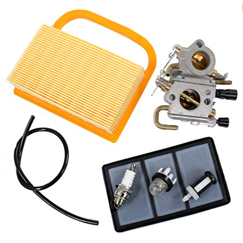 AISEN Vergaser mit Luftfilter Zündkerze für Stihl TS 410 TS 420 Trennschleifer Ersetzt Zama C1Q-S118, 4238 120 0600 von AISEN