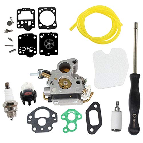 AISEN Vergaser mit Schraubendreher Reparatursatz Benzinfilter Benzinschlauch für Husqvarna 135 140 140E 435 435E 440 440E jonsared McCulloch CS410 CS2240 CS2240S C1T-EL41 506450501 AISEN Vergaser mit Schraubendreher Reparatursatz Benzinfilter Benzinschlauch für Husqvarna 135 140 140E 435 435E 440 440E jonsared McCulloch CS410 CS2240 CS2240S C1T-EL41 506450501 von AISEN