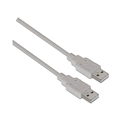 AISENS A101-0021 USB 2.0 Typ A Stecker auf USB 2.0 Typ A Stecker, 1 m, Beige AISENS A101-0021 USB 2.0 Typ A Stecker auf USB 2.0 Typ A Stecker, 1 m, Beige von AISENS