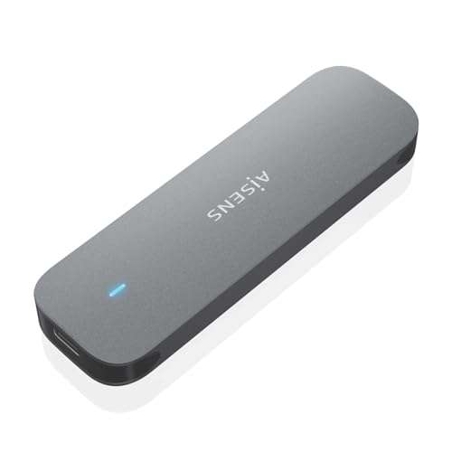 Externes Gehäuse AISENS M.2 (NGFF) ASM2-006GRY SATA auf USB3.1 GEN1, grau von AISENS