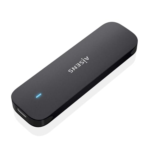 Aisens Asm2-024B Nvme A M.2 (Ngff) externes Gehäuse, USB 3.2 Gen2, Schwarz Aisens Asm2-024B Nvme A M.2 (Ngff) externes Gehäuse, USB 3.2 Gen2, Schwarz von AISENS