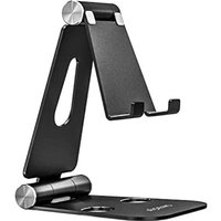 AISENS Tablet / Mobile Tablet Stand XL Size Adjustable (2 Pivots), Schwarz von AISENS