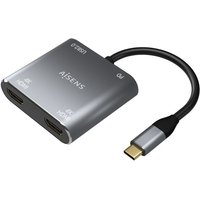 Aisens - Adapter usbusb type-c a109-0625/ 2x hdmi weiblich - vga weiblich - usbusb type-c männlich - usbusb type-c weiblich - usb type-c weiblich Aisens - Adapter usbusb type-c a109-0625/ 2x hdmi weiblich - vga weiblich - usbusb type-c männlich - usbusb type-c weiblich - usb type-c weiblich von AISENS