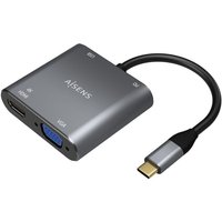 Adapter usbusb type-c aisens a109-0626/ hdmi weiblich - vga weiblich - usb type-c männlich - usbusb type-c weiblich - usb type-c weiblich Adapter usbusb type-c aisens a109-0626/ hdmi weiblich - vga weiblich - usb type-c männlich - usbusb type-c weiblich - usb type-c weiblich von AISENS