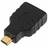 Aisens - A121-0125 - Schwarzer Micro hdmi Adapter für Tablet oder Digitalkamera Aisens - A121-0125 - Schwarzer Micro hdmi Adapter für Tablet oder Digitalkamera von AISENS
