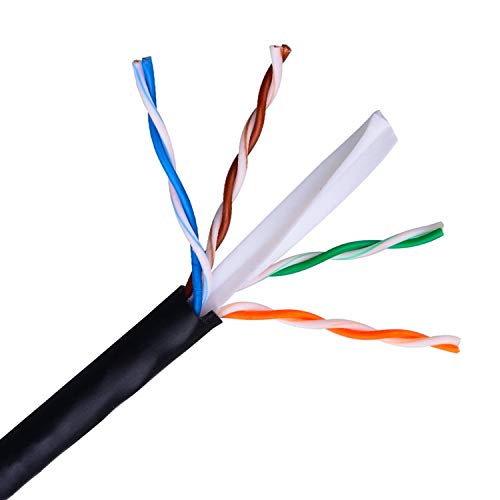 Aisens Bobina Cable de Red RJ45 Cat.6 UTP Rígido 100m Negro von AISENS